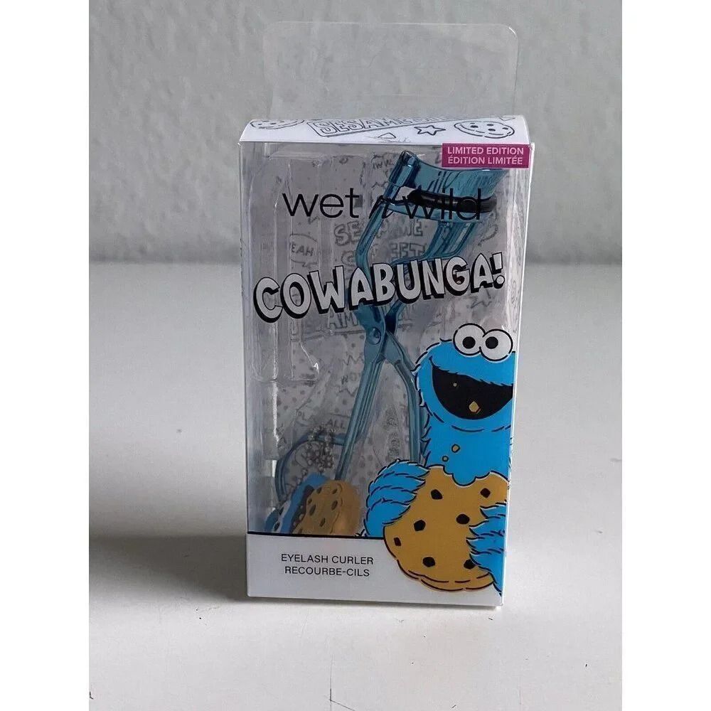 Wet N Wild‎ Sesame Street Cookie Monster Eyelash Curler Limited Edition NEW